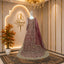 Noor Jahan Maroon Bridal Anarkali