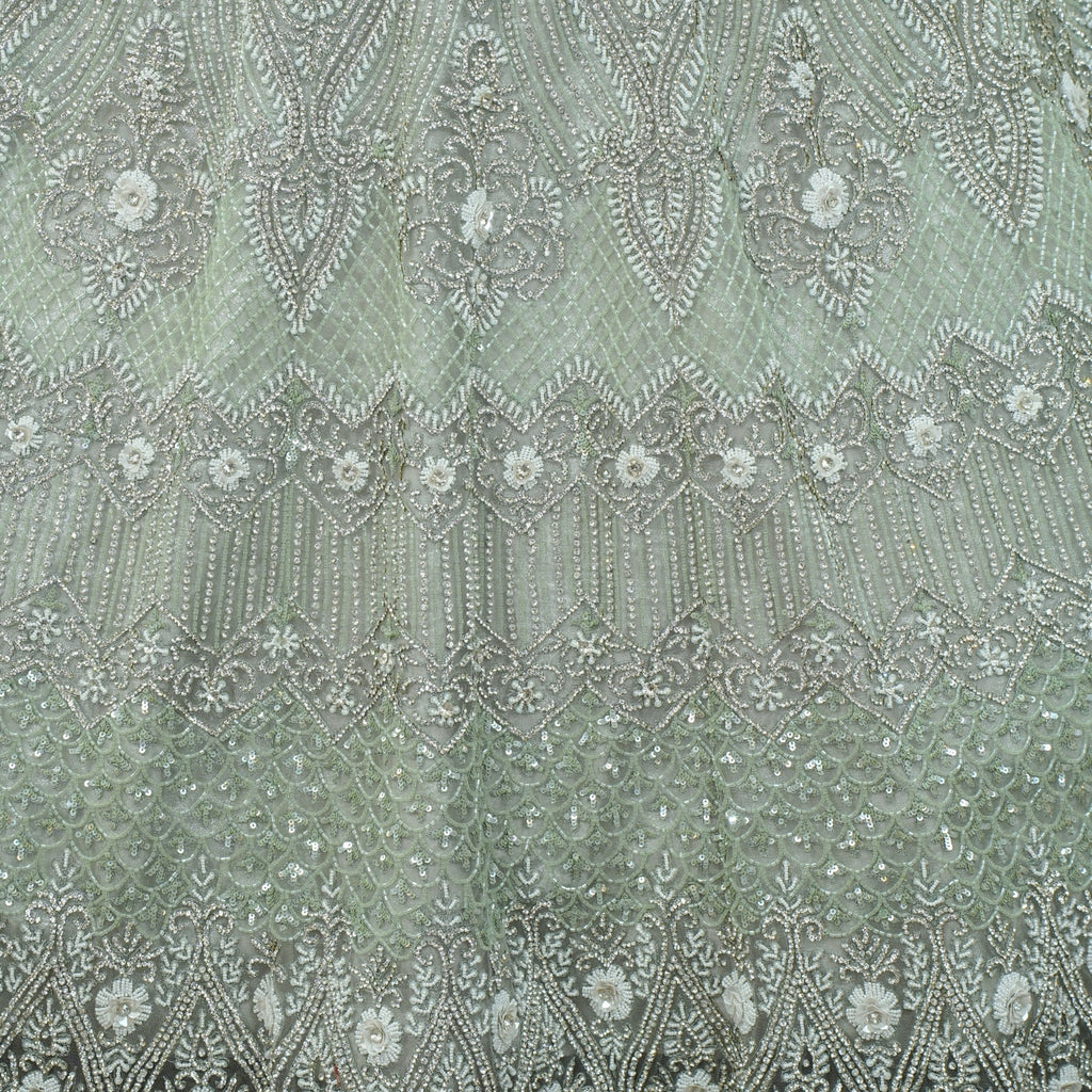 Silver Mist Bridal Gown