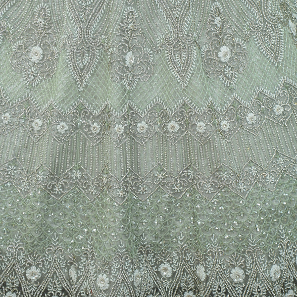 Silver Mist Bridal Gown